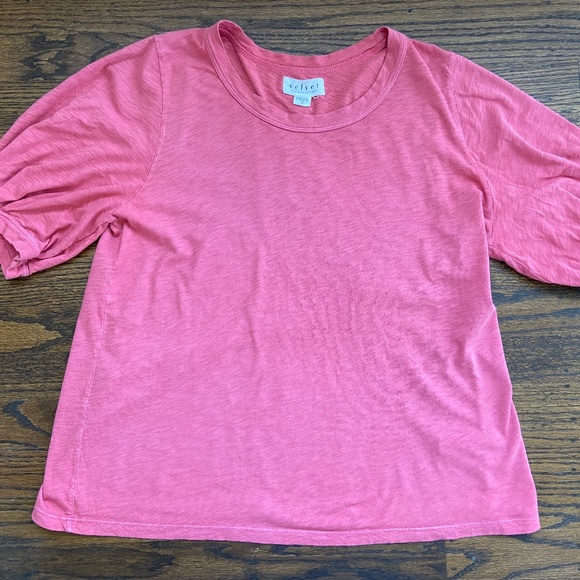 Rose T-Shirt by Velvet at Anthropologie - Picture 2 of 4